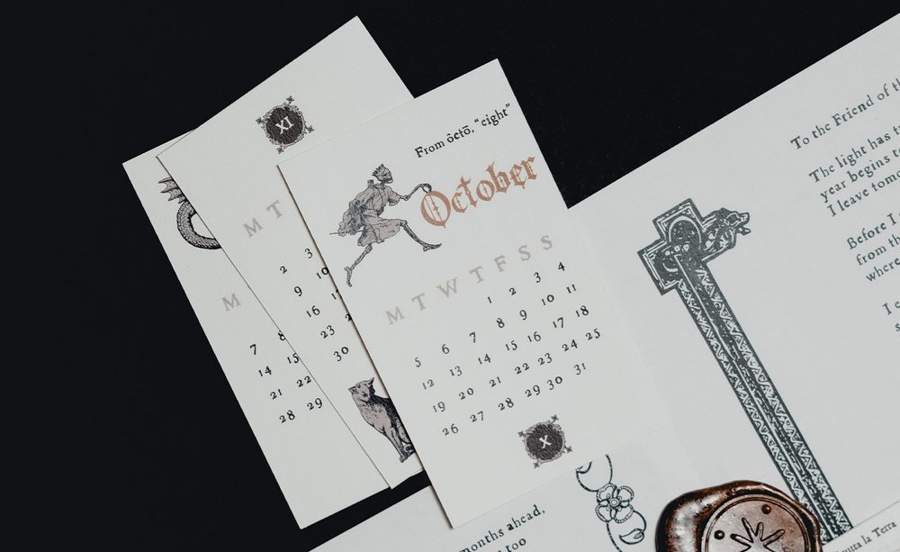 3 Calendar Cards